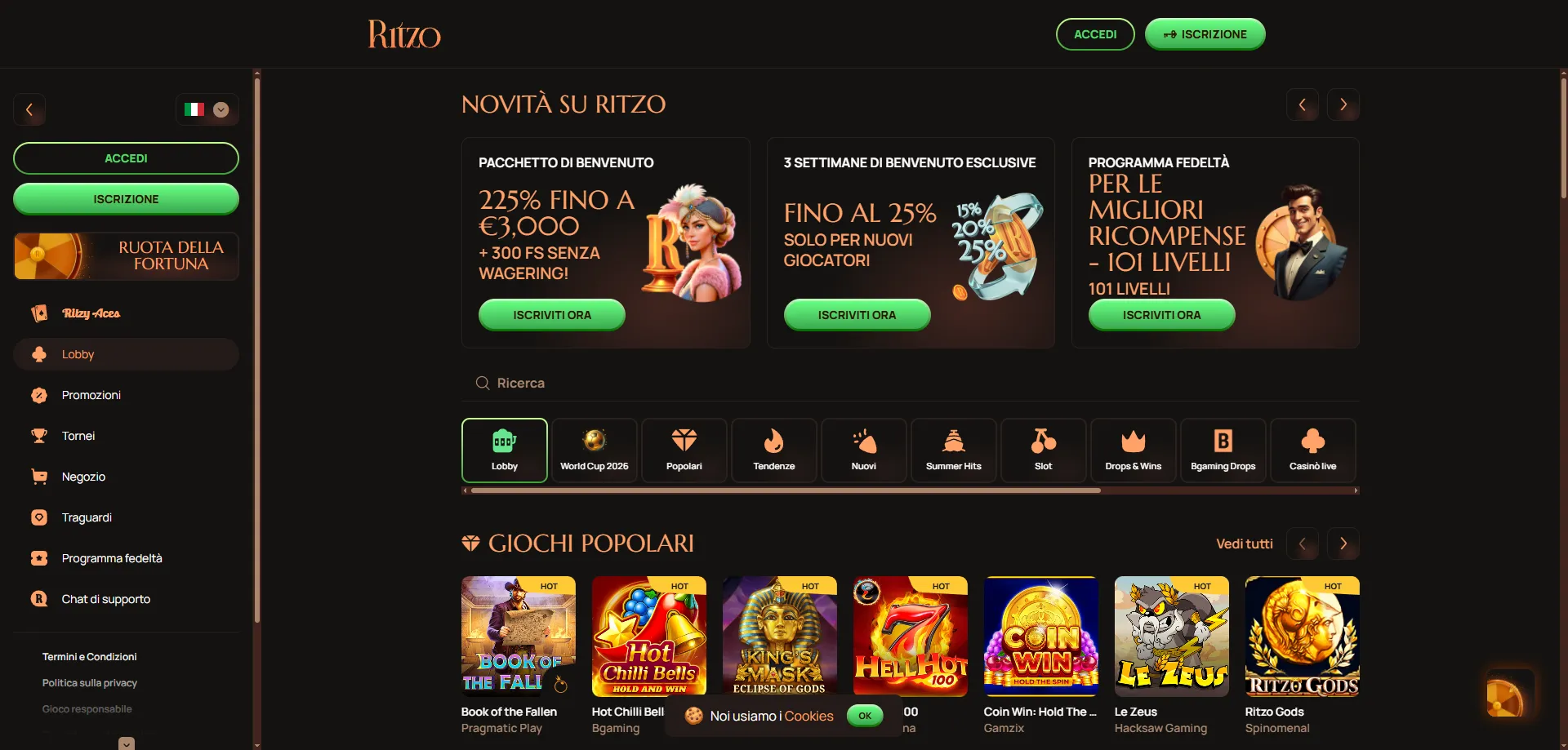 Ritzo Casino mobile app &mdash; gioca su smartphone e tablet